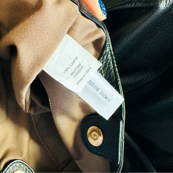 J. Crew Campo Elegant Black Leather Shoulder Bag - Picture 7 of 11